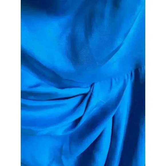 GAUGE81 Lapis Blue Shiroi Long Silk Dress NEW NWOT* - Picture 5 of 9